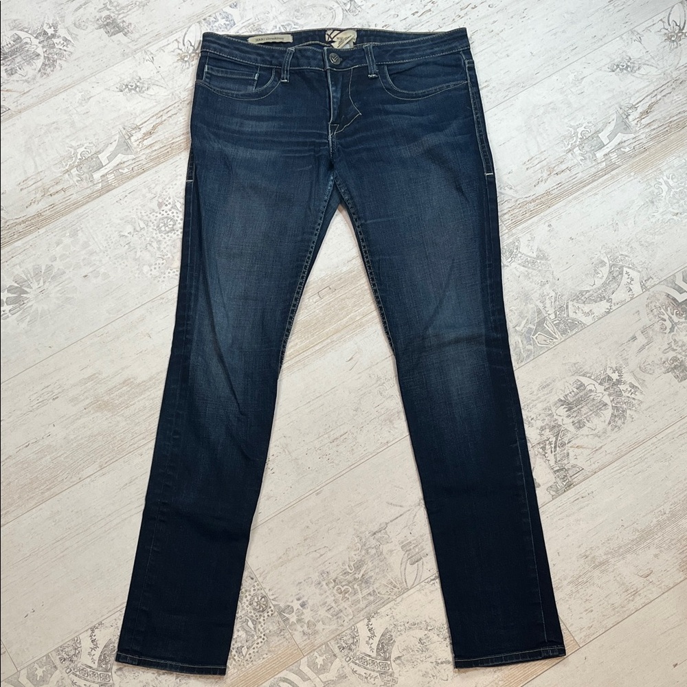 William Rast Jerri Ultraskinny Dark Wash Low Rise Jeans Size 30